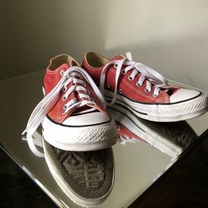 Red Low-top Converse!